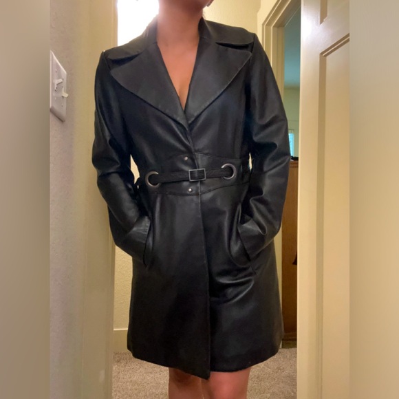 Via Spiga Jackets & Blazers - Genuine Leather Jacket